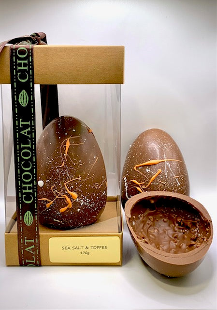 5304- EA- Artisan Egg- Sea Salt Toffee