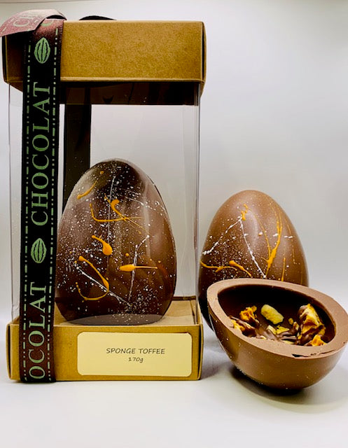 5308 - EA- Artisan Egg - Sponge Toffee